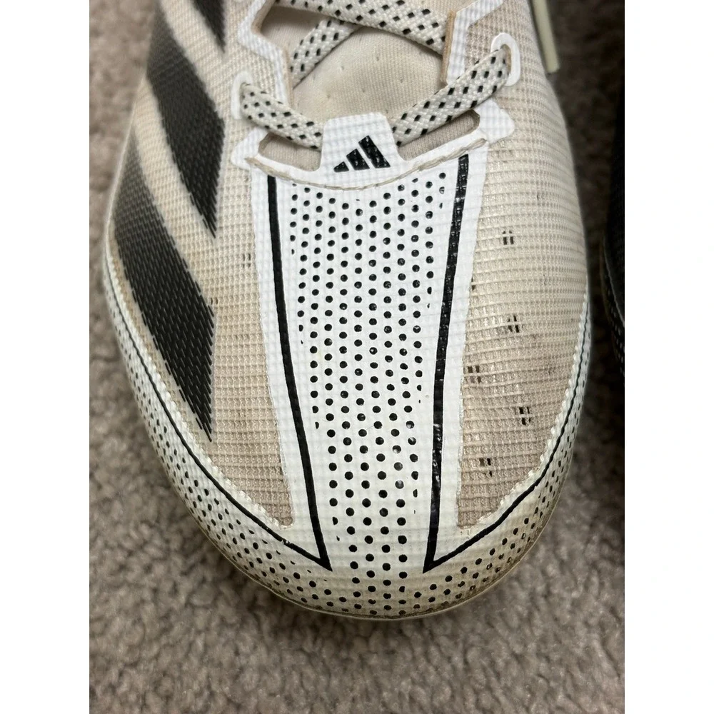 Adidas Adizero Electric Football Cleats Mismatched Black White Mens 9 IE4401